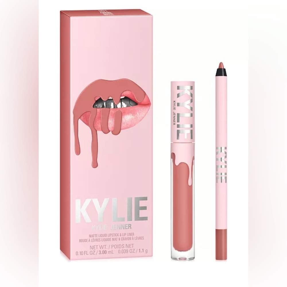 Kylie Cosmetics 2 pc lipstick kit / 301 Angel